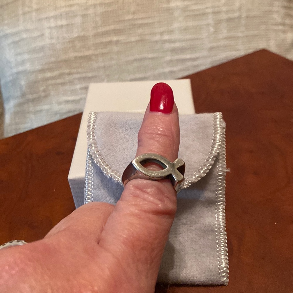 James Avery Retired Ichthus Ring